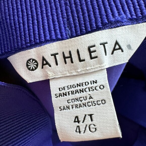 ATHLETA glacier snow skinny pants in noble blue size 4T Tall - Picture 6 of 8